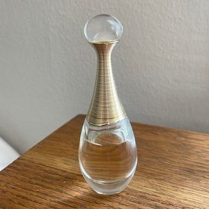 J”adore, eau de parfum, one ounce, no box